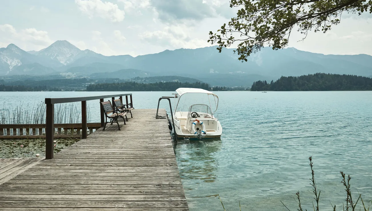 Boot fahren Faaker See