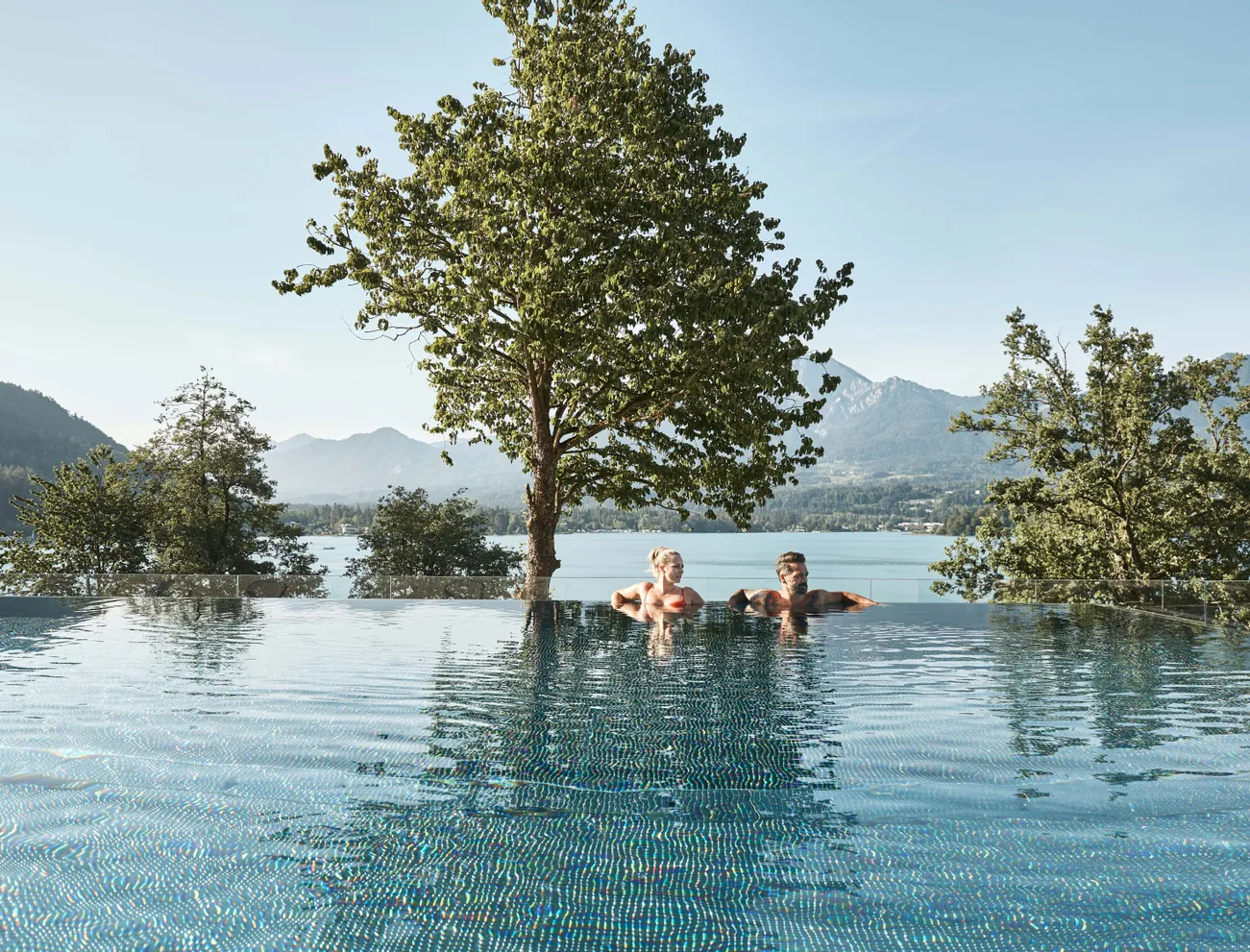Poolbereich Hotel Karnerhof