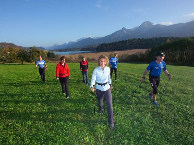 Nordic walking Lake Faaker See