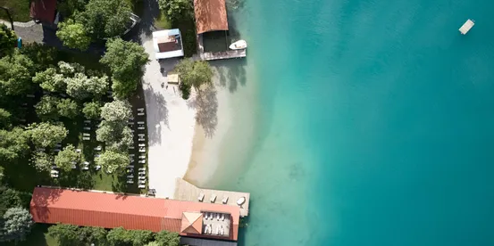 Private beach Hotel Karnerhof