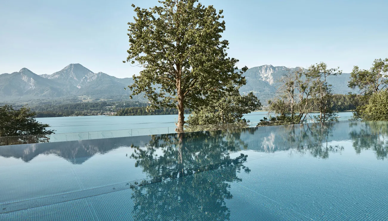 Poolbereich Hotel Karnerhof